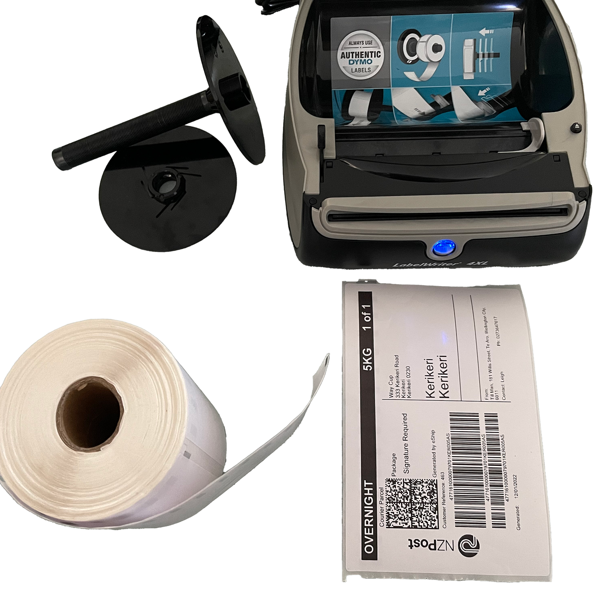 Dymo 4XL Courier Labels for Eship, Go Sweet Spot NZ - XLarge 104X159mm