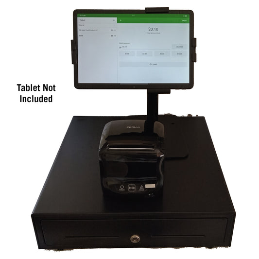 Loyverse Network Receipt Printer, Cash Draw, & Ipad / Tablet Stand
