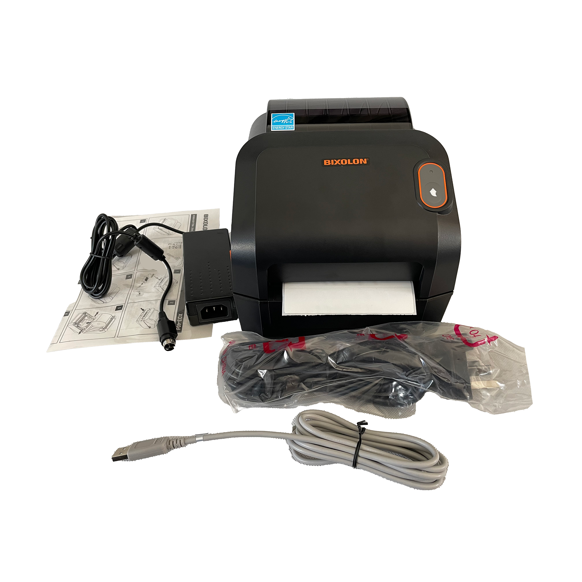 Bixolon XD3-40 Label Printer For Courier and Barcode Label Rolls