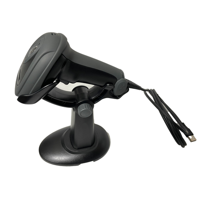 Cino USB 1D Barcode Scanner for Windows & Mac with Stand