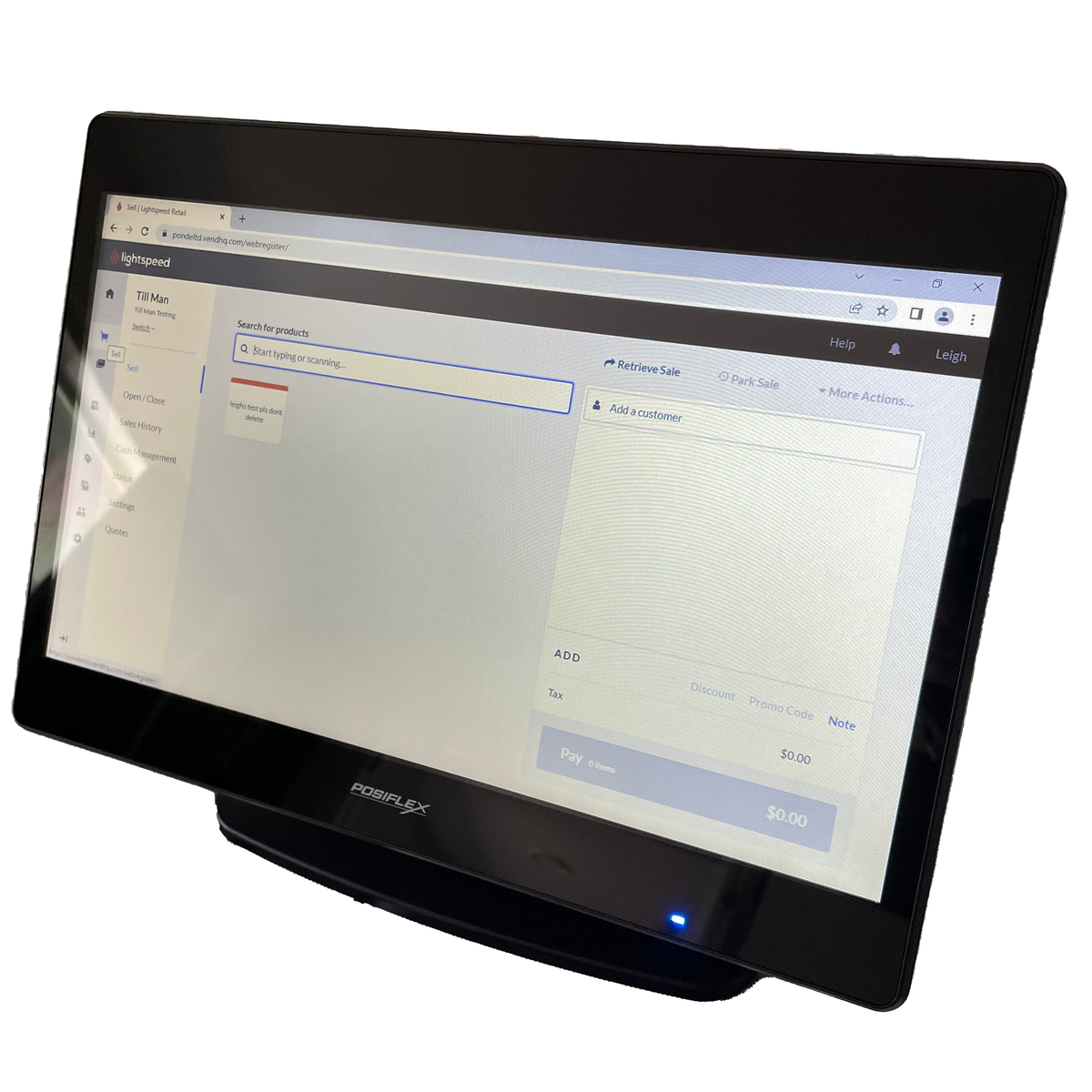 Posiflex 15" All In One Commercial POS Touch Screen System for Vend Lightspeed Retail NZ & Cloud POS